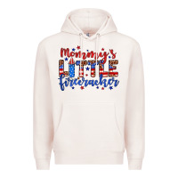 Pale Pink mommy’s little firecracker Premium Hoodie - JahusDesignShop