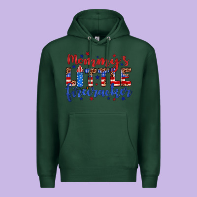 Mommy’s Little Firecracker Premium Hoodie Designed By Jahusdesignshop