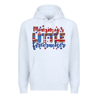 White mommy’s little firecracker Premium Hoodie - JahusDesignShop