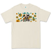 Bone Coffee Then Cows Premium Tee - LillyAllenDesigns