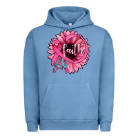 Pigment Pebble Blue sunflower faith Urban Hoodie - JahusDesignShop