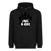 Black take a hike Heavyweight Hoodie - Unal Design