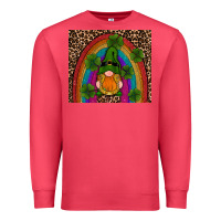 St Patricks Day Gnomes Shamrock Rainwow Premium Sweatshirt | Teevron