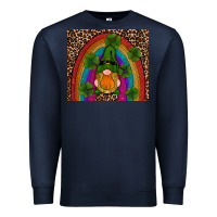 Navy st patricks day gnomes shamrock rainwow Premium Sweatshirt - RanaPortraitStore