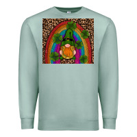 Seafoam st patricks day gnomes shamrock rainwow Premium Sweatshirt - RanaPortraitStore