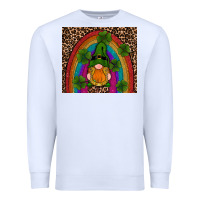 White st patricks day gnomes shamrock rainwow Premium Sweatshirt - RanaPortraitStore