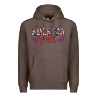 Coffee american y'all Premium Hoodie - JahusDesignShop