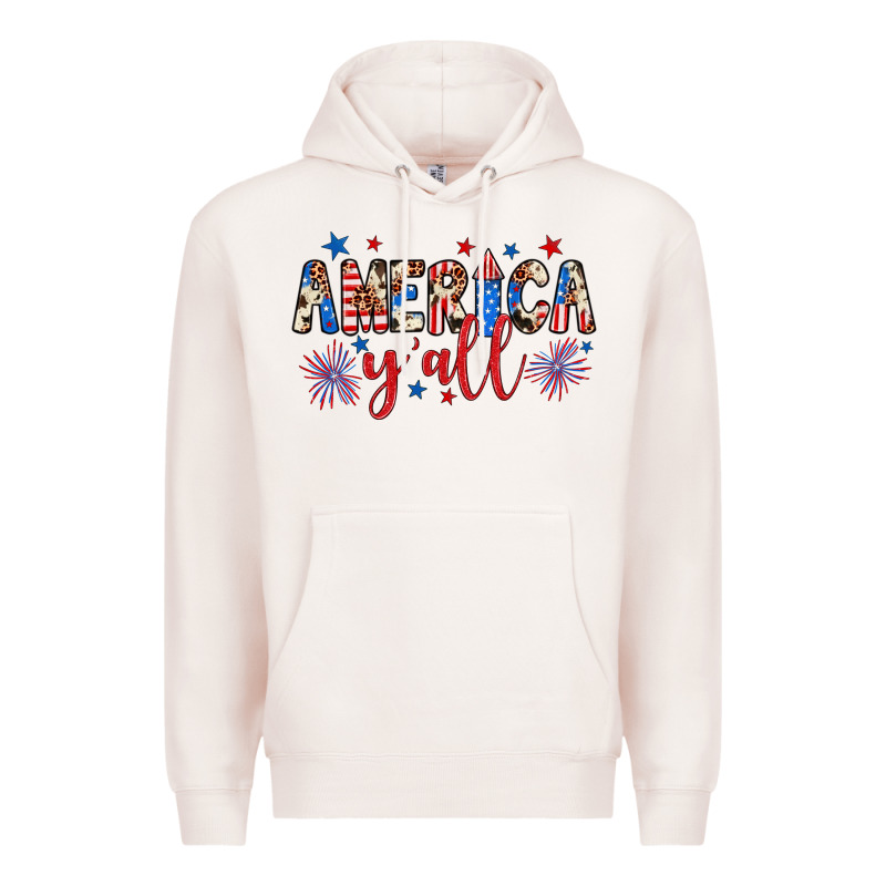 American Y'all Premium Hoodie by JahusDesignShop | Teevron