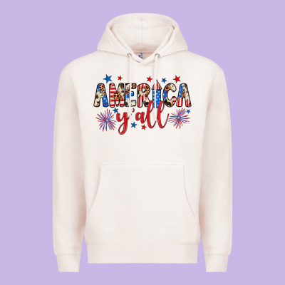 American Y'all Premium Hoodie Designed By Jahusdesignshop