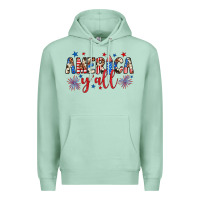 Seafoam american y'all Premium Hoodie - JahusDesignShop