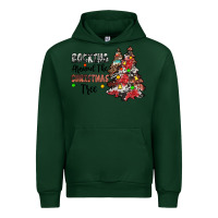 Forest Green rocking around the christmas tree Urban Hoodie - JahusDesignShop