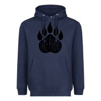 Navy take a hike Heavyweight Hoodie - Unal Design