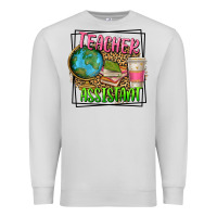Dove Grey teacher assistant Premium Sweatshirt - texasbilliewilder