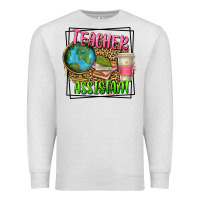 Oatmeal Heather teacher assistant Premium Sweatshirt - texasbilliewilder