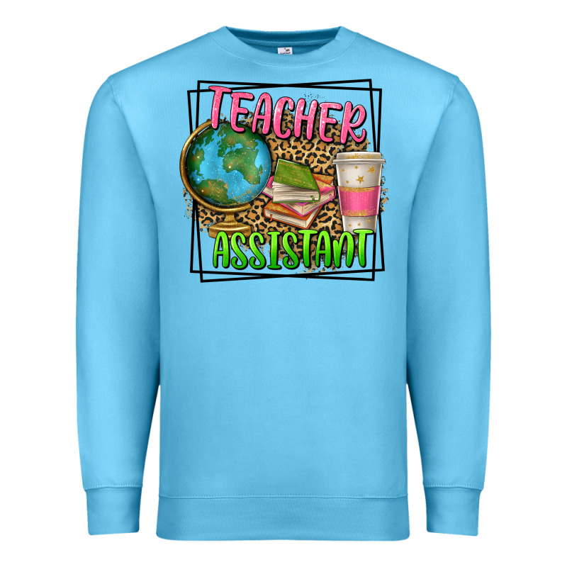 Teacher Assistant Premium Sweatshirt by texasbilliewilder | Teevron