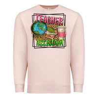 Pale Pink teacher assistant Premium Sweatshirt - texasbilliewilder