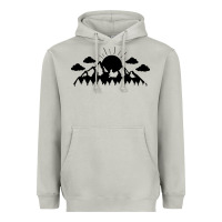 Moon Dust Mountain Heavyweight Hoodie - Unal Design