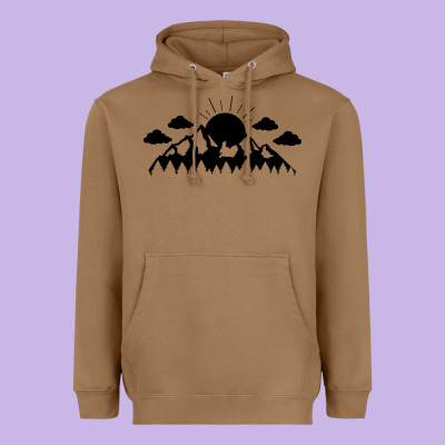 Heavyweight Hoodie Mountain