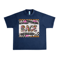 Navy race Urban Heavy Tee - Artiststas
