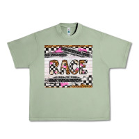 Oil Green race Urban Heavy Tee - Artiststas