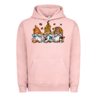Pigment Salmon coffee gnomes Urban Hoodie - Jasminsmagicworld