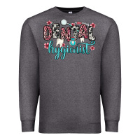 Charcoal Heather dental hygienist Premium Sweatshirt - Zillion Design Studio