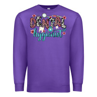 Purple dental hygienist Premium Sweatshirt - Zillion Design Studio