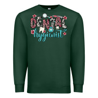 Sports Green dental hygienist Premium Sweatshirt - Zillion Design Studio