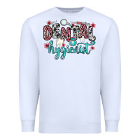 White dental hygienist Premium Sweatshirt - Zillion Design Studio