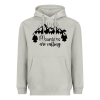 Moon Dust Mountains Heavyweight Hoodie - Unal Design