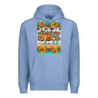 Colony Blue love fall Premium Hoodie - Artiststas