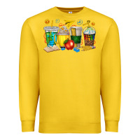 Lemon teacher coffee cups tbw Premium Sweatshirt - texasbilliewilder