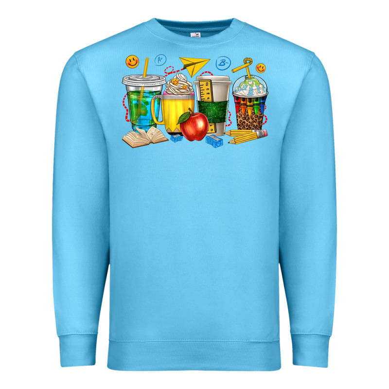 Teacher Coffee Cups Tbw Premium Sweatshirt by texasbilliewilder | Teevron