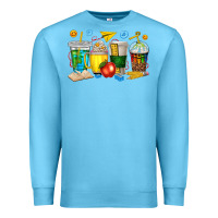 Ocean Blue teacher coffee cups tbw Premium Sweatshirt - texasbilliewilder
