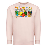 Pale Pink teacher coffee cups tbw Premium Sweatshirt - texasbilliewilder