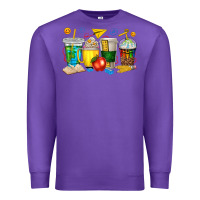 Purple teacher coffee cups tbw Premium Sweatshirt - texasbilliewilder