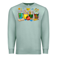 Seafoam teacher coffee cups tbw Premium Sweatshirt - texasbilliewilder