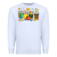 White teacher coffee cups tbw Premium Sweatshirt - texasbilliewilder