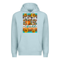 Blue Mist love fall Premium Hoodie - Artiststas