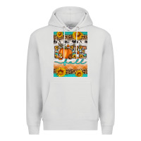 Dove Grey love fall Premium Hoodie - Artiststas