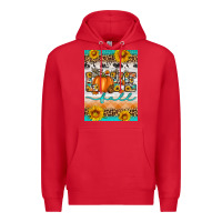 Red love fall Premium Hoodie - Artiststas