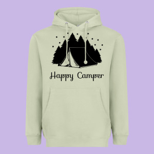 Camping Heavyweight Hoodie Designed By Unal Design