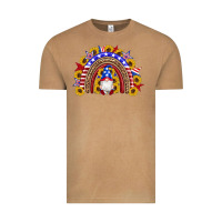 Vintage Camel american flag gnomes sunflowers rainbow Vintage Tee - Artiststas