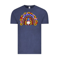 Vintage Denim american flag gnomes sunflowers rainbow Vintage Tee - Artiststas