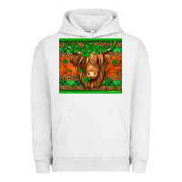 Pigment Lunar Rock st patricks day long haired cow Urban Hoodie - Jasminsmagicworld