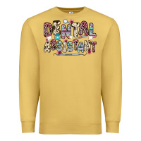 Antique Gold dental assistant Premium Sweatshirt - Zillion Design Studio