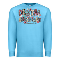 Ocean Blue dental assistant Premium Sweatshirt - Zillion Design Studio