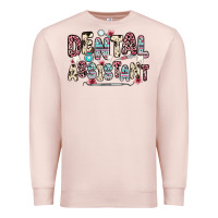 Pale Pink dental assistant Premium Sweatshirt - Zillion Design Studio