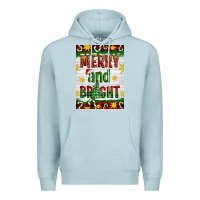 Blue Mist Merry And Bright Premium Hoodie - Artiststas