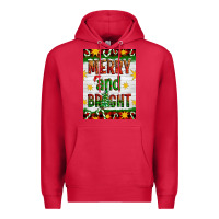 Cardinal Merry And Bright Premium Hoodie - Artiststas
